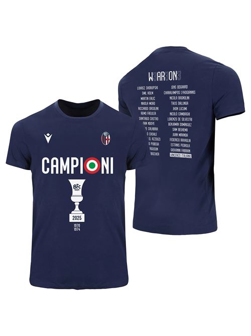 Macron Bologna t-shirt bambino celebrativa coppa italia 25 Bologna | 40011685CELEBRATIVA 25 COPPA ITA